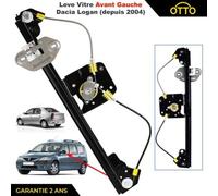 Remonte Vetro Alzacristallo Anteriore Sinistro Compatibile Per Dacia LOGAN 2004