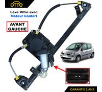 Meccanismo Alzacristalli Elettrico Anteriore Sinistro per Renault Modus & Grande