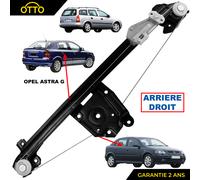 Meccanismo Alzacristalli Elettrico Posteriore Destra per Opel Astra G 90521878