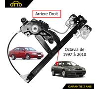 Meccanismo Alzacristalli Elettrico Posteriore Destro per Octavia 1U4959812