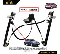 Meccanismo Alzacristallo + Temic Anteriore Destro per Megane 2 Coupe Rs