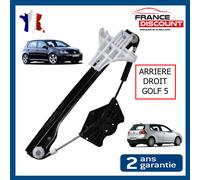 Meccanismo Leva Vetro Posteriore Destro per Golf 5 Berlina - 1K4839462A