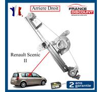 Meccanismo Leva Vetro Elettrico Posteriore Destro per Scénic 2 Grand Scenic II