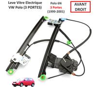 Meccanismo Alzacristallo Anteriore Destro Passeggero per Polo 3 Ante 6N2 (99-01)