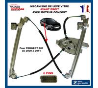 Meccanismo Alzacristallo Anteriore Destro Passeggero Pinze per 607 HDI V6 2,0 =
