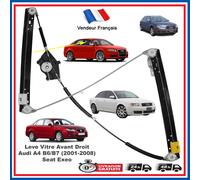 Meccanismo Alzacristallo Anteriore Destro per Audi A4 S4 B6 B7 2000-2008 =