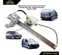 Alzacristallo Anteriore Destro per Citroen Berlingo B9 Peugeot 9222ER 9222GC