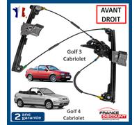 Meccanismo Alzacristallo Anteriore Destro Pinze per Golf 3 4 Cabriolet 1E0837462