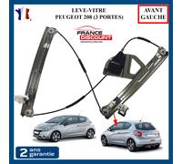 Remonte Vetro Ascensori Vetro Anteriore Sinistro AVG Conduttore Pinze per