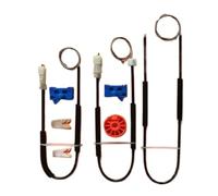 Meccanismo Alzacristallo Compatibile Con Vel Per Satis 2001 2002 2003 2004 2005 2006 2007 2008 2009 Kit Di Riparazione Per Regolatore Finestra Anteriore Sinistro Rullo Cavo E Cursori