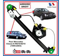 Meccanismo Alzacristallo Elettrico Posteriore Destro Mercedes Classe E=