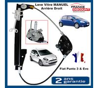 Meccanismo Alzacristallo Manuale Posteriore Destro PUNTO EVO & Grande 51723323