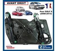 Meccanismo Alzacristallo Pannello Anteriore Destro per Golf 6 VI 3/5 5K0837462C