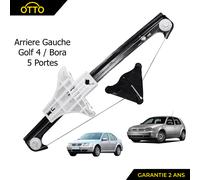 Meccanismo Alzacristallo Posteriore Sinistro Guida per Bora Golf 4 IV 1J4839461F