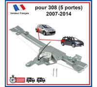 Meccanismo Alzacristalli Posteriore Destra per Peugeot 308 i De 2007 Per 2014
