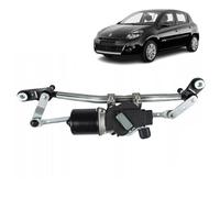 Meccanismo completo di tergicristallo anteriore (tirante) con motore compatibile per Renault Clio 3 dal 2005 al 2014 OEM: 8200383752 7701061590