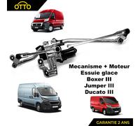 Impianto Completo Motore Tergicristallo Linkage Pinze Boxer Jumper Ducato 06-14