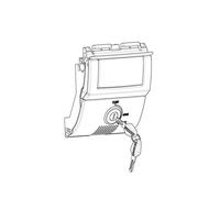 Meccanismo Da Premium per Bagagli SHAD sh58x/sh59x Chiave Nera per