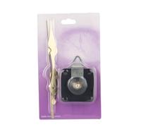 Meccanismo dell'orologio, lunghezza del gambo: 1,8 cm, per vari aghi da 12 | Movimento silenzioso in metallo per orologi da parete e da tavolo con facile installazione e decorazione per la casa