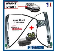 Meccanismo Di Alzavetro Comfort Anteriore Destro Per CLIO 3 2 PORTE 8200826173