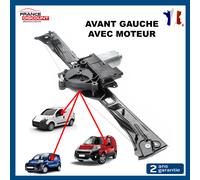 Meccanismo Di Alzavetro Elettrico AVG Per BIPPER FIORINO NEMO QUBO - 9221.EP