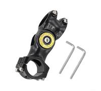 Meccanismo di blocco di sicurezza su attacco manubrio regolabile per una maggiore stabilità in condizioni estreme di ciclismo (31,8 x 85 mm)