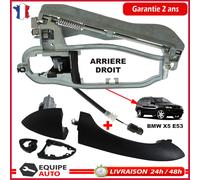 Telaio + Cavo Di Maniglia Esterna Posteriore Destra Per BMW X5 E53 51218243636