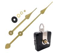 Meccanismo di movimento dell'orologio senza ticchettio ad alta coppia Kit motore al quarzo con lancette Parti di riparazione Nessuna batteria Meccanismo di movimento dell'orologio al quarzo Kit parti