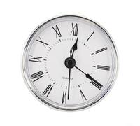 Meccanismo di movimento per orologio al quarzo da 70 mm con numeri romani o arabi, finiture in oro o argento, lenti trasparenti, gomma per anello per riparazione di orologi fai da te o parti di