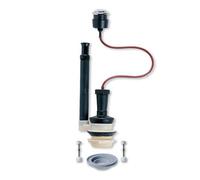 Meccanismo di scarico in plastica con pulsante Tremolada Batteria universale WC