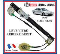BMW Serie 5 E39 Meccanismo Leva Vetro Posteriore Destra Passeggero = 51358159836