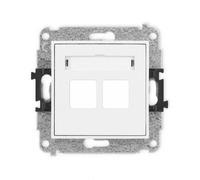 Meccanismo doppia presa multimediale senza ICON IGM-2P