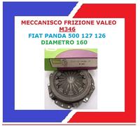 Meccanismo Frizione Valeo M346 Fiat 126, 127, 500R, Panda 30, A112, DIAMETRO 160