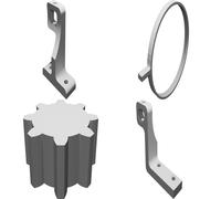 Meccanismo Fuoco Fine per Samyang 135mm F2 William Optics Coda Rondine 90mm