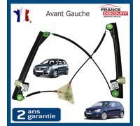 Meccanismo Leva Remonte Vetro Anteriore Sinistro per VW POLO 9N 2001 A 2009