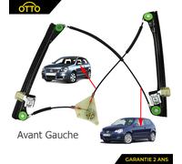 Meccanismo Leva Remonte Vetro Anteriore Sinistro per VW POLO 9N 2001 A 2009