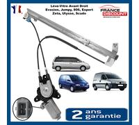 Meccanismo Leva Vetro Anteriore Destro Passeggero per 806 Expert Evasion Jumpy