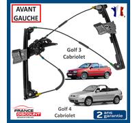 Meccanismo Leva Vetro Elettrico Anteriore Sinistro per Golf 3 Cabriolet 4 Cab.