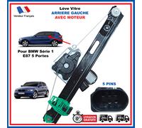 Meccanismo Leva Vetro Elettrico Posteriore Sinistro per BMW Serie 1 E87