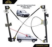 Meccanismo Leva Vetro Manuale Anteriore Destro Berlingo Partner (1996 Per 2008)