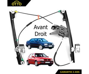 Meccanismo Leve Vetro Anteriore Destro per Volkswagen Golf 3 E Vento = 1H0837402