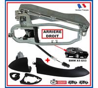 BMW Telaio e cavo maniglia esterna posteriore destra X5 E53 51218243636