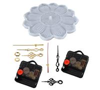 Meccanismo Movimento Dello Stampo In Silicone Orologio Personalizzato Fatto A Mano Del Loto Resina Epossidica Fai-da-te Per Forniture Per La Decorazione Della Casa Ufficio Stampo In