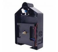 Meccanismo Movimento Orologio Cucù Modulo Azionamento Unificato con Alloggiamento Nero Rettangolare Raccordo Color Ottone Albero 18 Mm Filettatura 10 Mm per Ripristino E Creazioni Adatto a Hobbisti