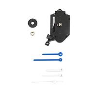 Meccanismo Orologio A Pendolo con gancio in plastica,Canotto Lungo 16mm,2 set Lancette plastica. Kit per riparazione, sostituzione o realizzazione orologi pendolo da parete.Azienda Specializzata
