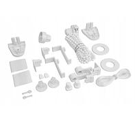 Meccanismo per tende a rullo, Mini, Set di staffe per tende a rullo, Installazione di tende per finestre, Kit di riparazione per installazione di tende a rullo, Tende a rullo Klemmfix, Bianco