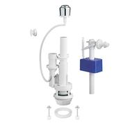 MECCANISMO PNEUMATICO (SCARICO SINGOLO) PER VASI MONOBLOCCO - COMPLETO DI GALLEGGIANTE ENTRATA LATERALE BLUE RAMBO 3/8"