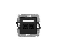 Meccanismo presa computer doppia 2xRJ45 ICON 12IGK-2