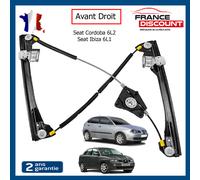 Meccanismo Tergicristalli Elettrico Anteriore Destro Per Seat Ibiza 4 2002-2009