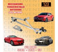 MECCANISMO TERGICRISTALLO ANTERIORE SENZA MOTORINO ALFA 159 BRERA SPIDER